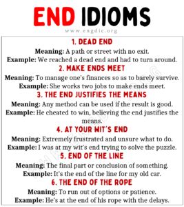 Idiom: Odds and ends (meaning & examples) .